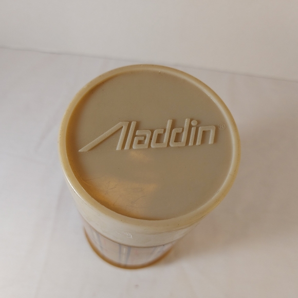 Vintage Aladdin Classic Plaid 10 Oz Best Buy Vacuum Thermos Wide Mouth Bottle - Picture 2 of 8